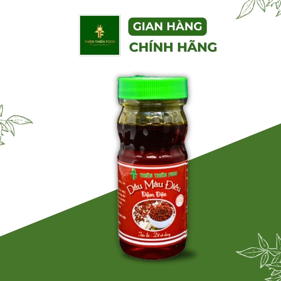 Hình ảnh Dầu Màu Điều Thiên Thiên Food 100ml Tạo màu món ăn thêm hấp dẫn