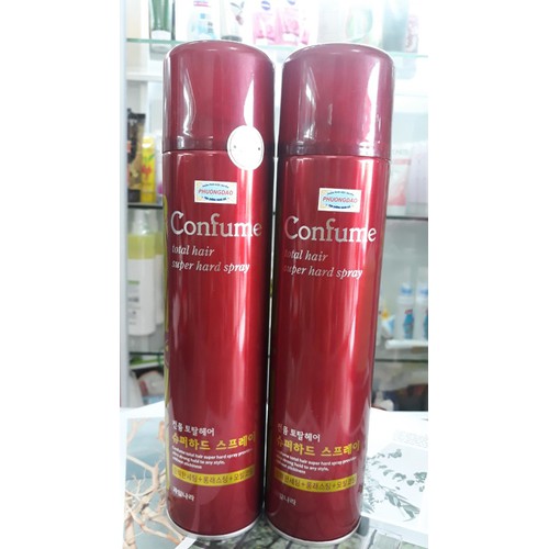 GÔM CỨNG TẠO KIỂU TÓC CONFUME HAIR SPRAY 300g