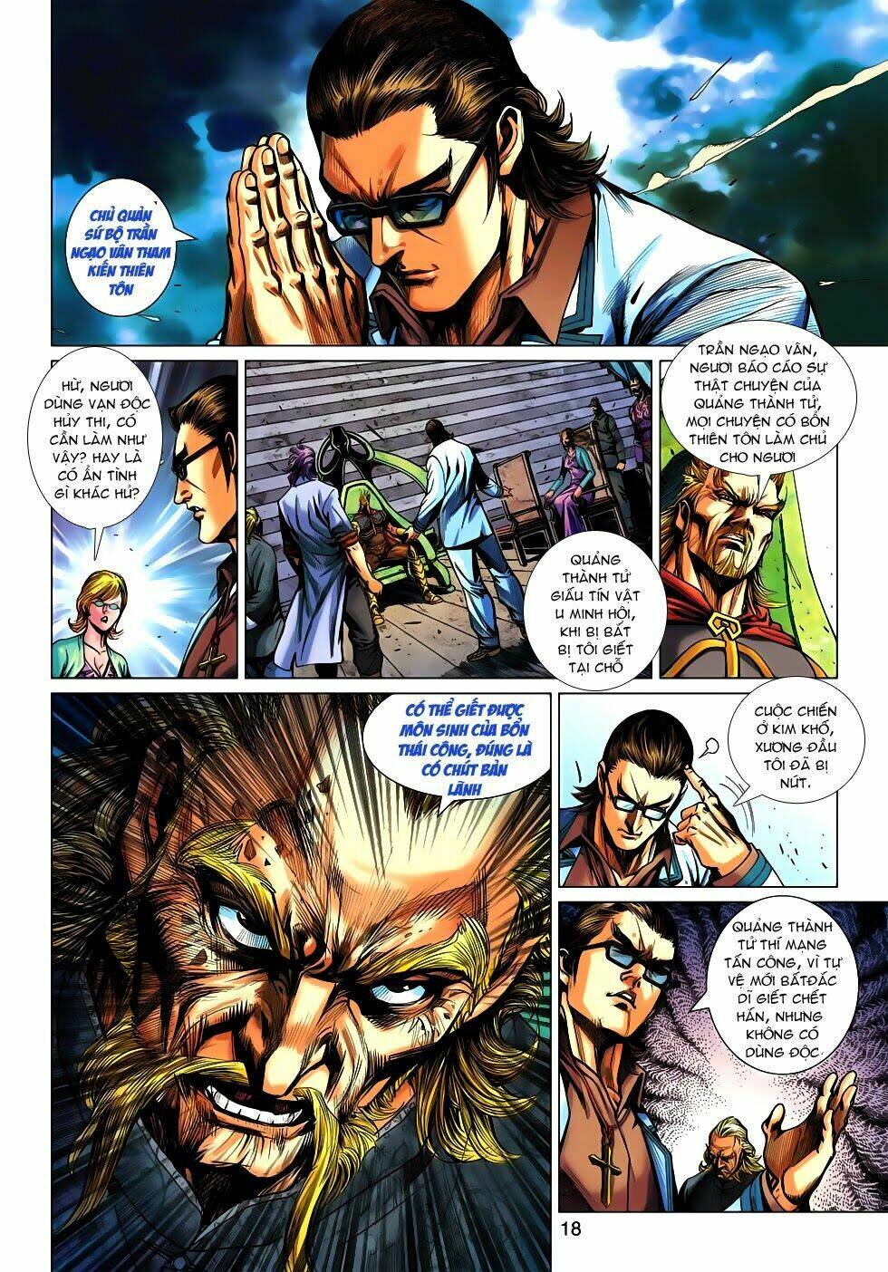 tân tác long hổ môn chapter 550 16