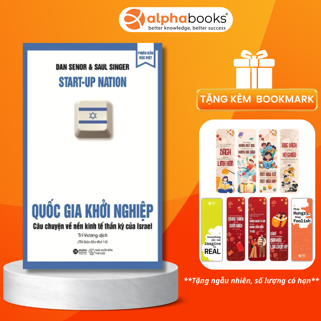 Sách Quốc Gia Khởi Nghiệp – Câu Chuyện Về Nền Kinh Tế Thần Kỳ Của Israel Tái Bản