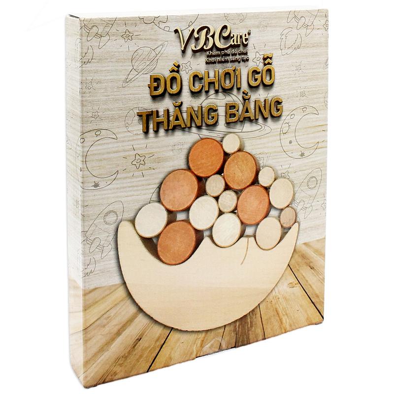 Đồ Chơi Gỗ Thăng Bằng - VBC-WOOD-01R (16 Chi Tiết)
