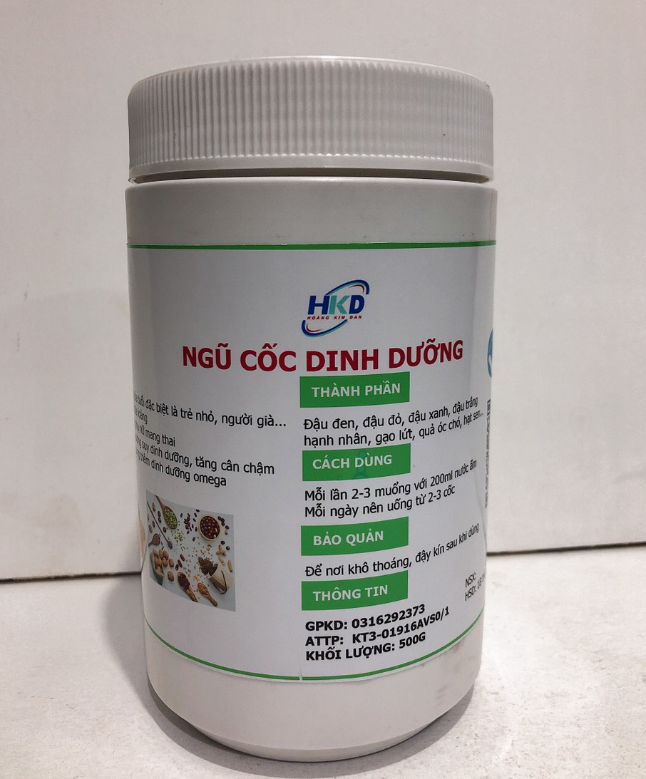 Ngũ Cốc Dinh Dưỡng - Ngũ Cốc Lợi Sữa - Giúp Tăng Cân Cung Cấp Chất Dinh Dưỡng - Hủ 500gr