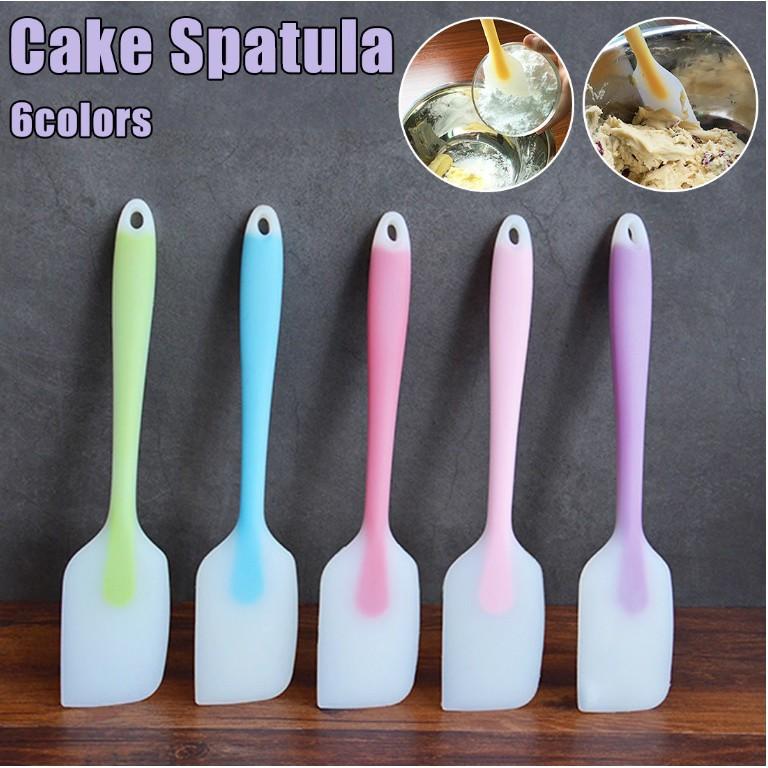 Phới Trộn Bột Spatula Silicone Chịu Nhiệt, Đúc Liền Dùng Để Đánh Bột,Trộn Bột, Vét Kem 21cm-28cm (Đúc Trong)