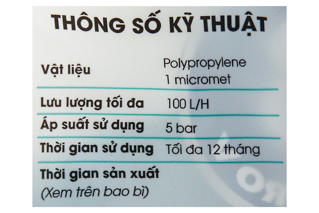 Lõi Lọc Thô Số 3 Karofi Smax Pro V 3 - Hàng Chính Hãng