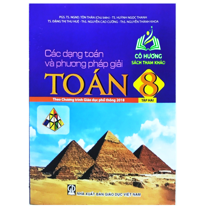 Sách - Combo Các dạng toán và phương pháp giải toán 8 - tập 1 + 2