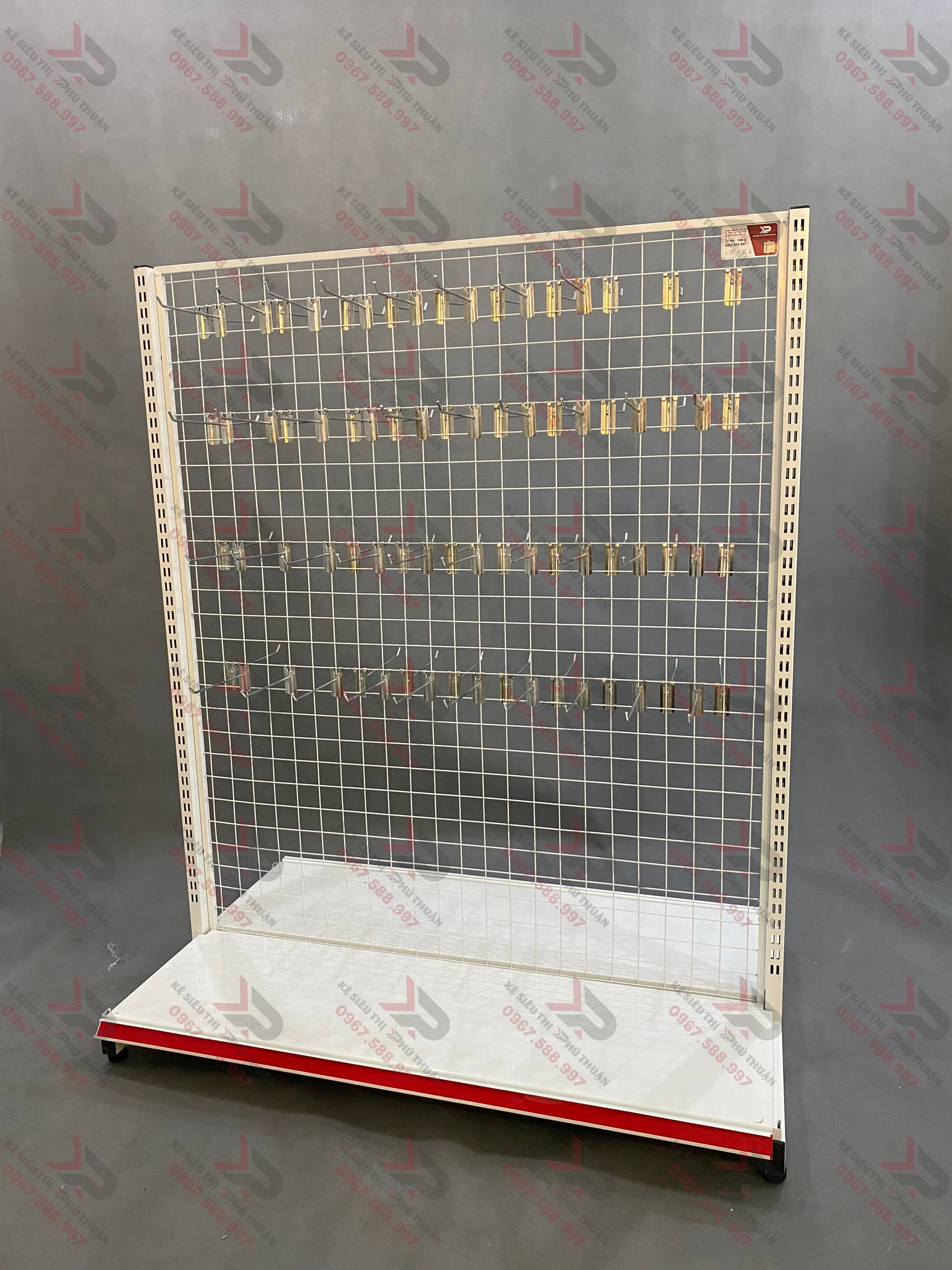 Kệ Móc Lưới Đôi  Dài 120 x Rộng 70 x Cao 150