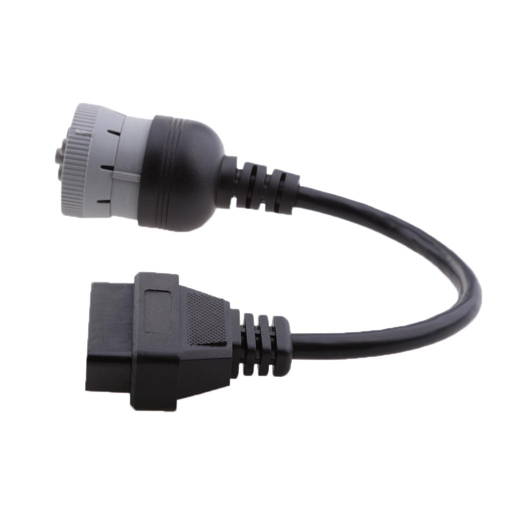 Nặng Xe Tải J1708 6 Pin Để OBD2 16 Pin Chẩn Đoán Cáp