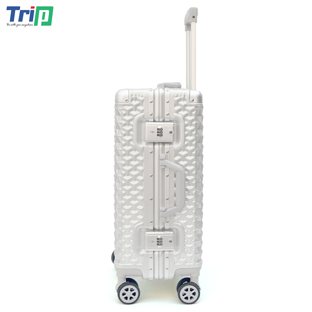 TẶNG DÂY ĐAI - Vali khung nhôm TRIP A98 chống trộm cao cấp có đủ kích thước 20-24-28inch - Hàng chính hãng