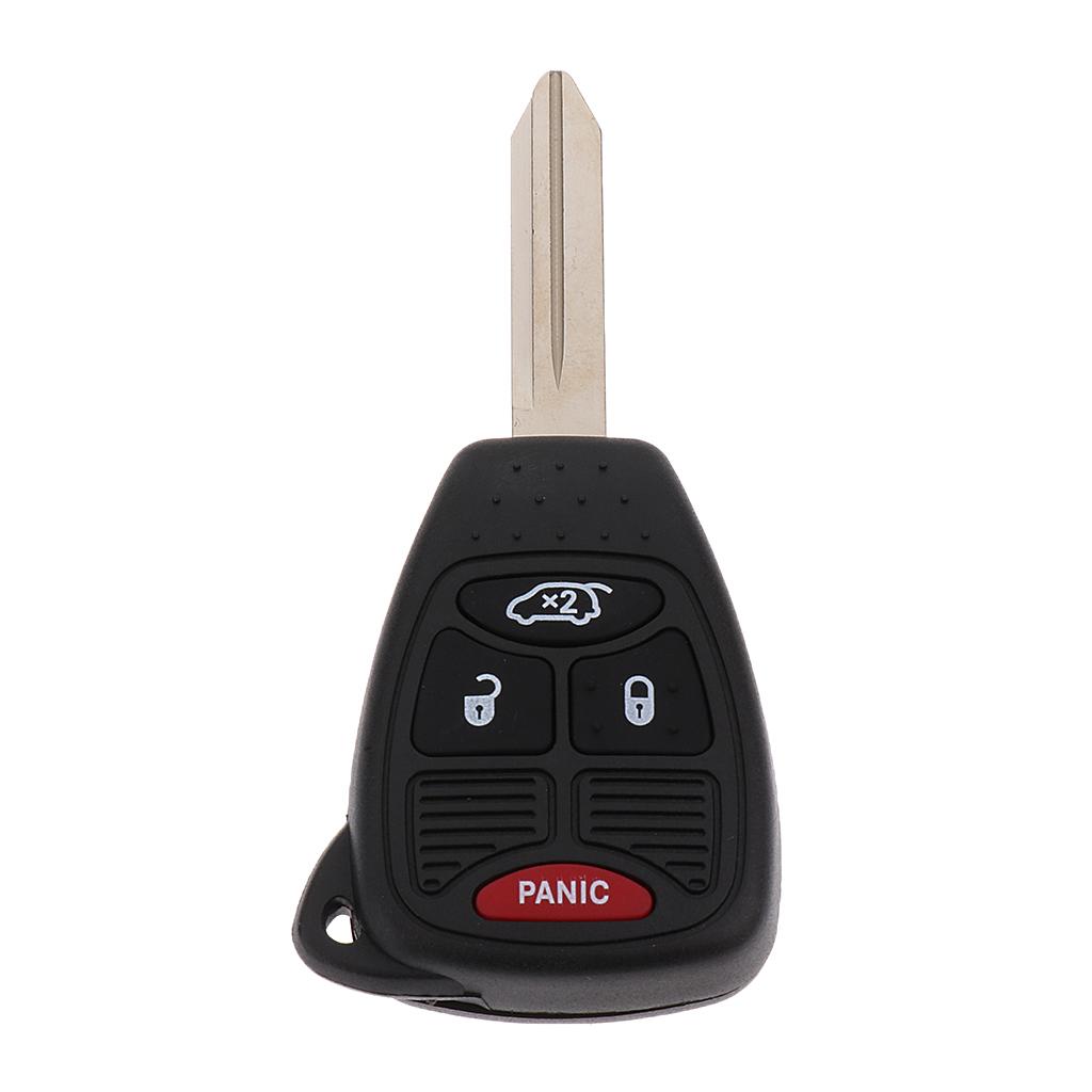 Replacement Uncut Key Fob Remote for 2005-2009