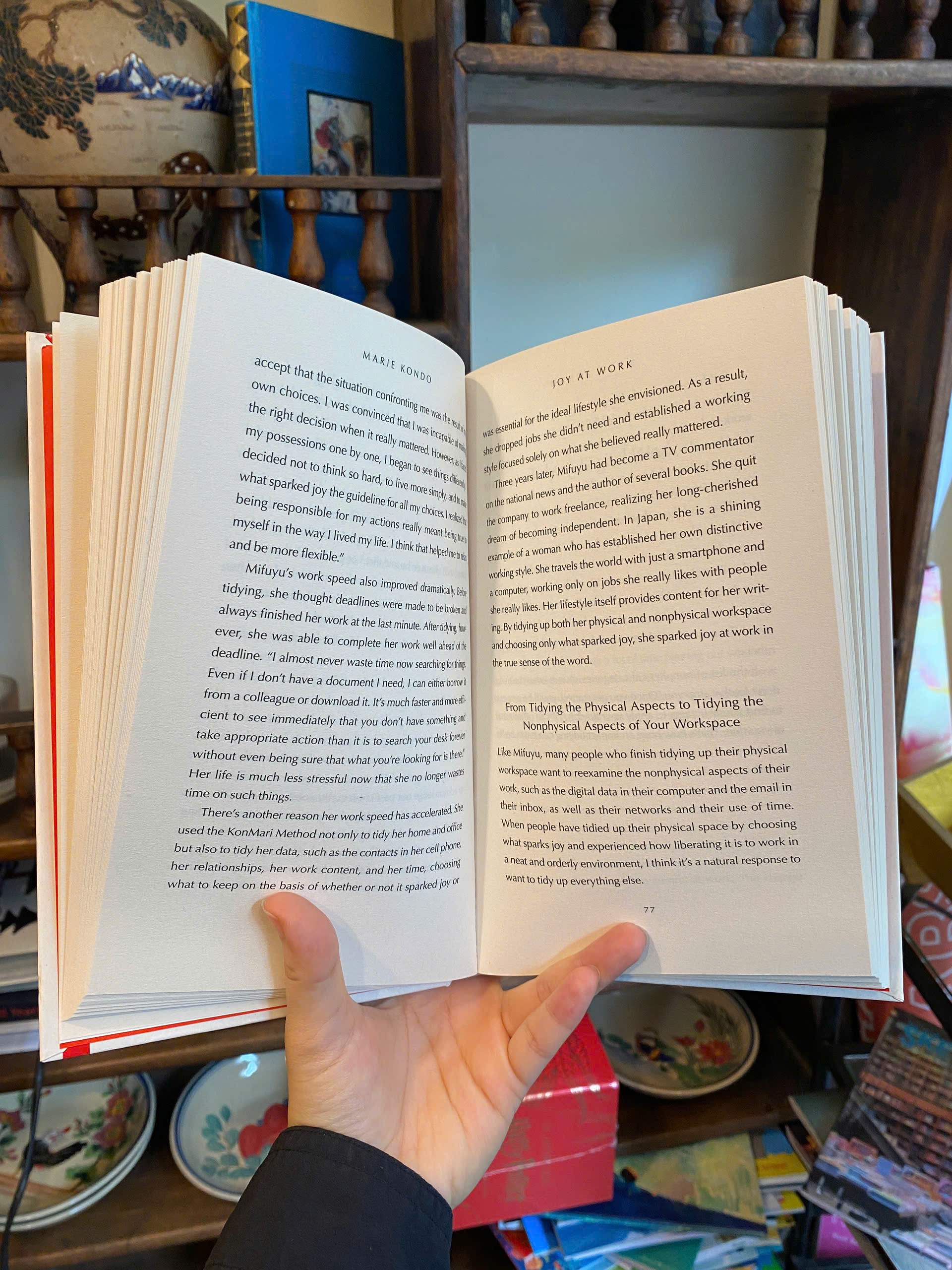 Sách - Joy at Work: Organizing Your Professional Life by Marie Kondo | Nonfiction / Self Help