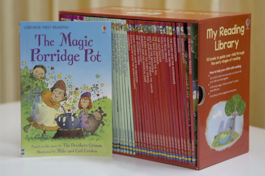 Usborne My Reading Library - Bộ Đỏ 50 cuốn