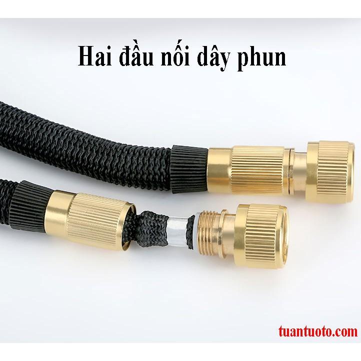 Bộ dây giãn nở và vòi xịt rửa xe đa năng