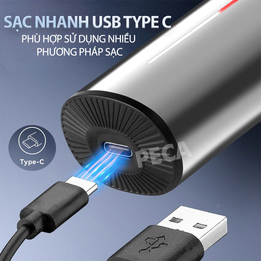 Tông đơ cắt tóc chuyên nghiệp Kemei KM-2481 dòng cao cấp sạc nhanh USB công suất mạnh thích hợp sử dụng cắt tóc trẻ em và người lớn dùng tiệm salon tóc, barbershop