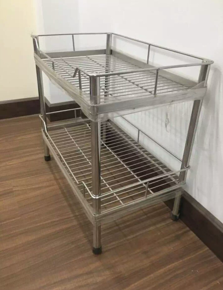 Kệ chén 2 TẦNG inox 304 cao cấp