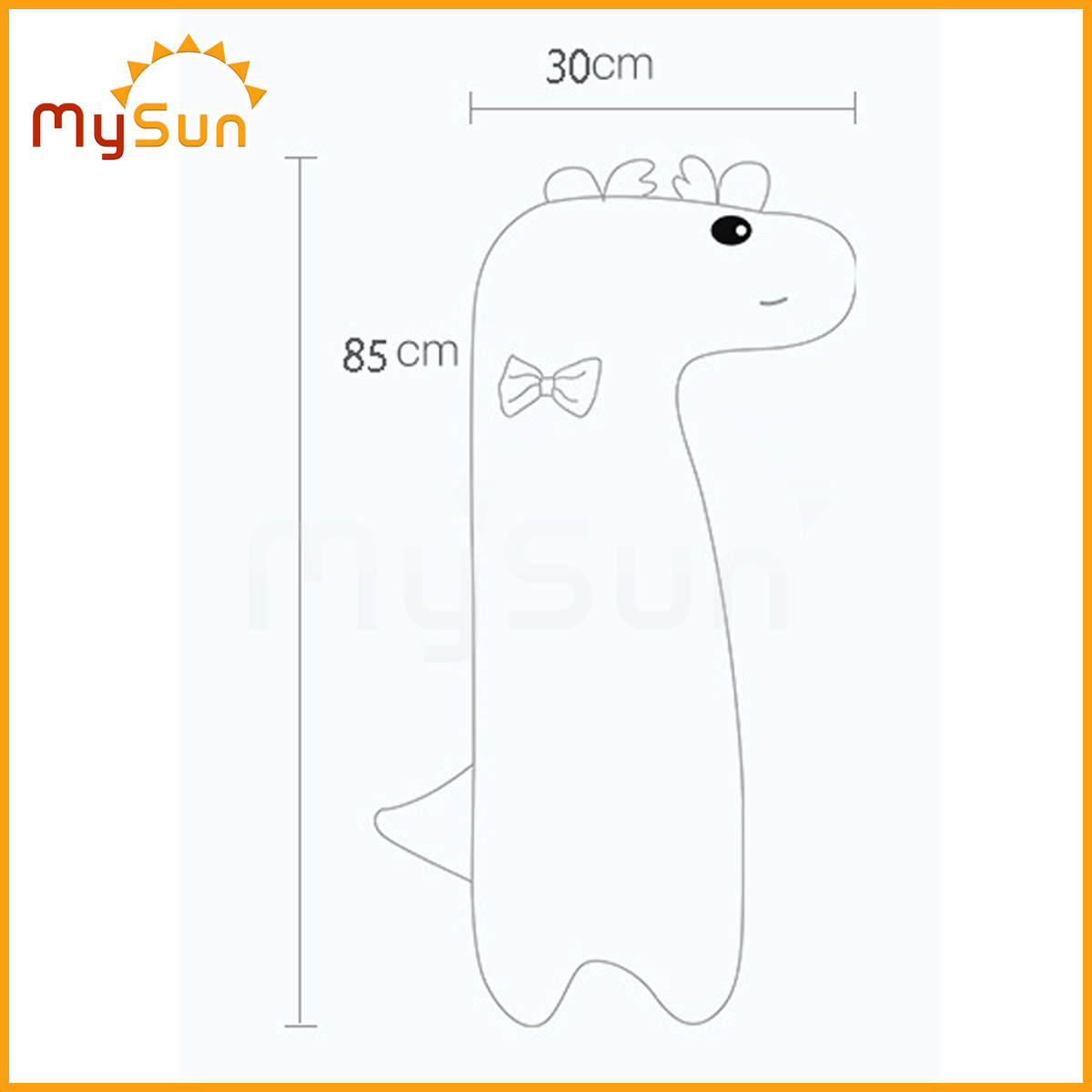 Gối ôm cho trẻ em bé sơ sinh dưới 1 2 3 4 5 6 tháng tuổi chống đầy hơi đa năng MySun