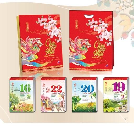LỊCH TẾT 2023 BLOCK SIÊU ĐẠI 2023 Kc 25 x 35 - PHÚ QUÝ TRƯỜNG XUÂN