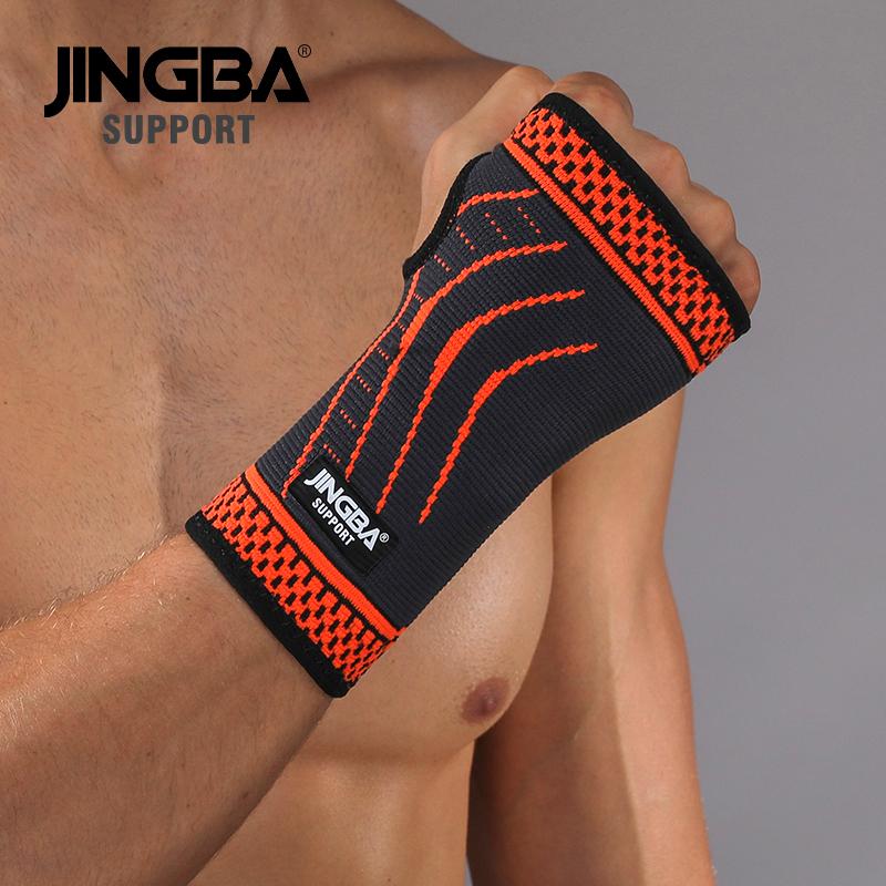 Bảo vệ cổ tay tay 1 PC cho người bảo vệ cổ tay cọ thể thao với độ đàn hồi cao Color: Orange Size: XL