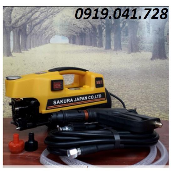 Máy rửa xe sakuza 2500w máy rửa xe và bình xà phòng