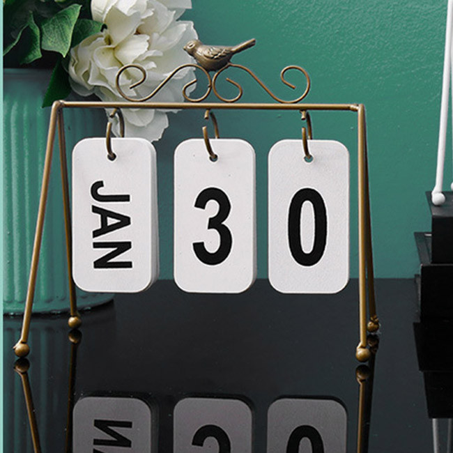 Lịch khung kim loại để bàn	