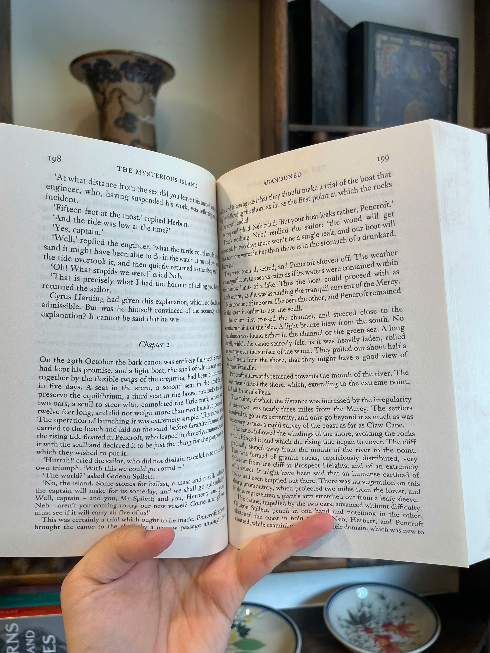 Sách - The Mysterious Island by Jules Verne - Classics/Fiction/Science Fiction book in English