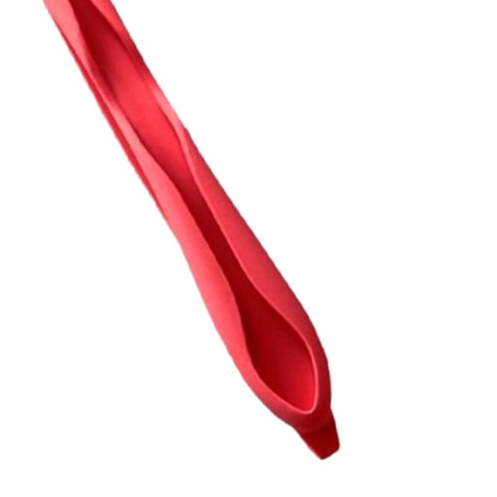 Silicone Stylus Sleeve Cover Detachable Pencil Holder for Pencil Red