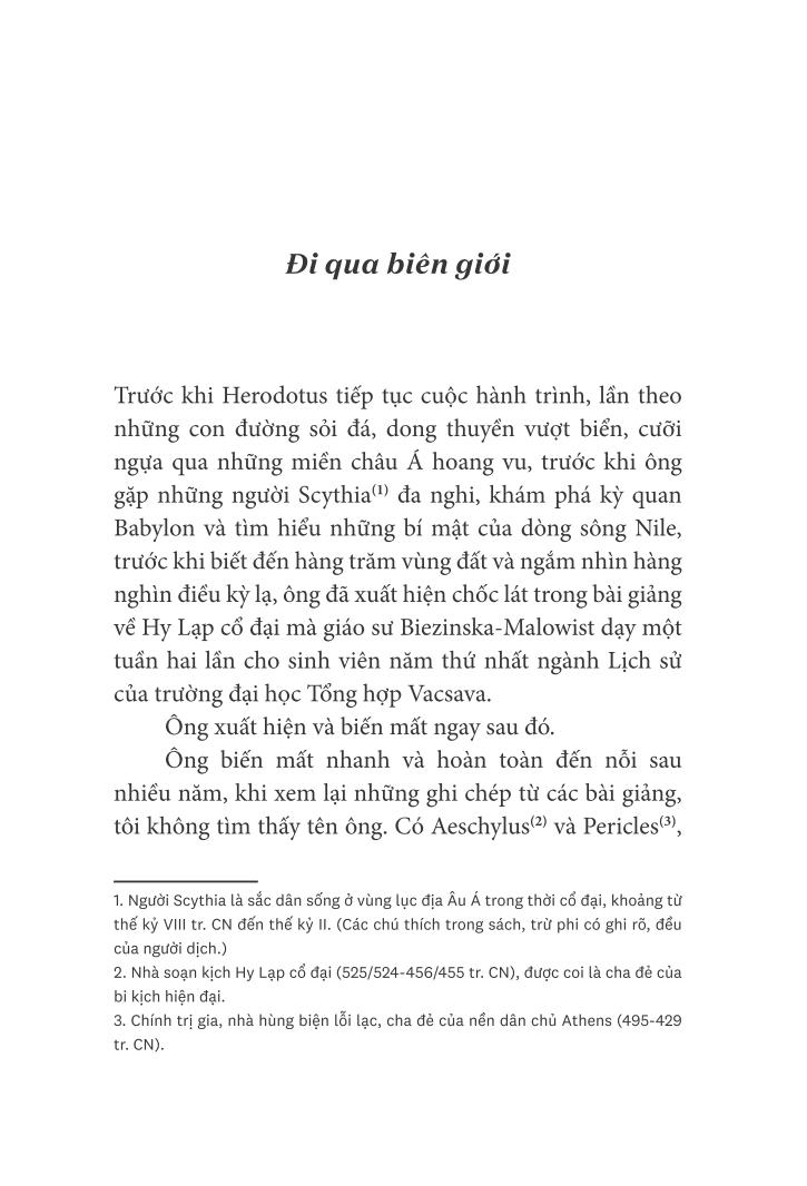 Du Hành Cùng Herodotus