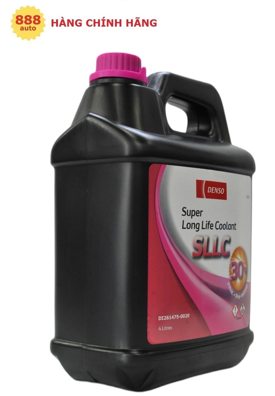 Nước làm mát động cơ DENSO, 4 lít, cho tất cả các hãng xe