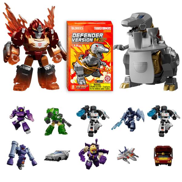 Đồ Chơi Lắp Ráp Mô Hình Transformers - DV04 - Tyrants Fury - Blokees 71404 (Mẫu Sản Phẩm Bên Trong Là Ngẫu Nhiên)