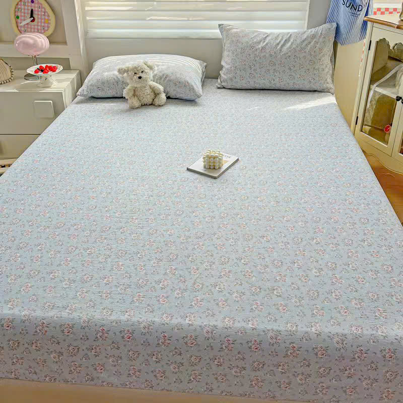 Bộ ga gối cotton Icy LIDACO họa tiết dễ thương chất liệu mềm mát nhiều mẫu lựa chọn