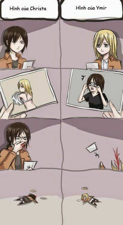 đại chiến titan - doujinshi về các cô gái chapter 23 13