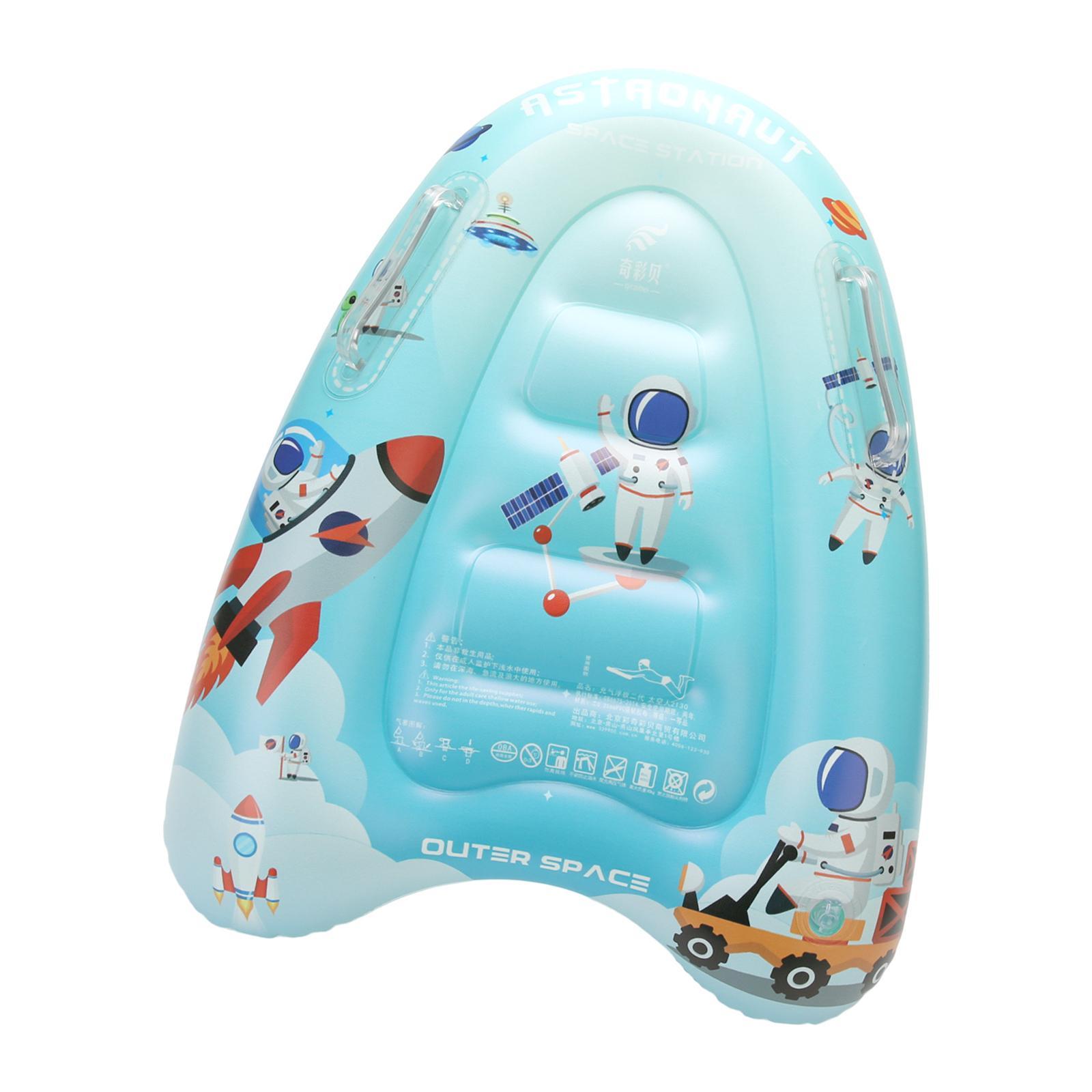 Kids Inflatable Surfboard Pool Floats Surf Kickboard for Lawn Children Party