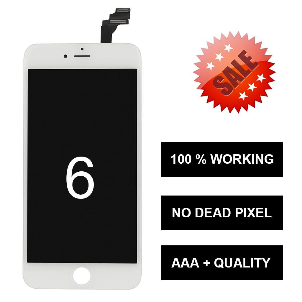 For 6 LCD Display Touch Screen Assembly Tools white