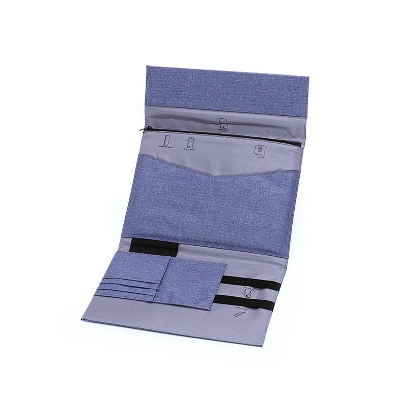 Túi phụ kiện du lịch chống sốc tiện ích thương hiệu AGVA dành cho tablet 10.1 inch SLV330BLU