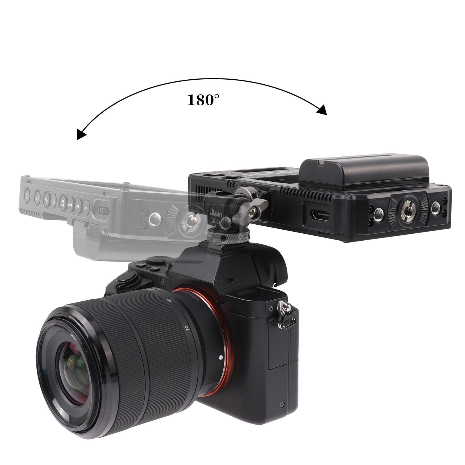 Camera Monitor Mount Angle Adjustable Retractable Fits Positioning Pin