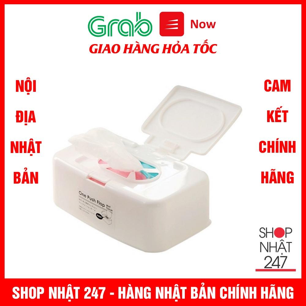 Hộp đựng giấy ướt có nắp bật NỘI ĐỊA NHẬT BẢN