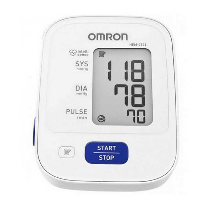 Máy Đo Huyết Áp Bắp Tay Omron Hem-7121 + Tặng 1 Nhiệt Kế Omron Mc-246