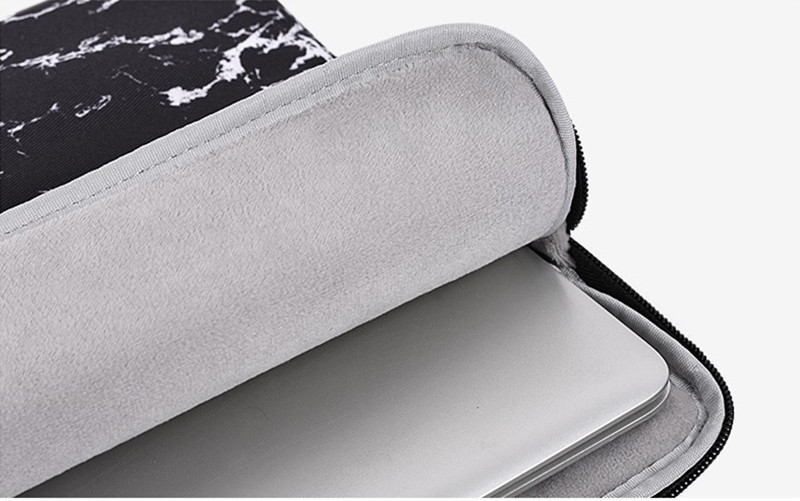 Nordic Style Marble Pattern Laptop Bag Waterproof Tablet iPad Sleeve Case For Macbook Air Pro 11/12/13/14/15 inch