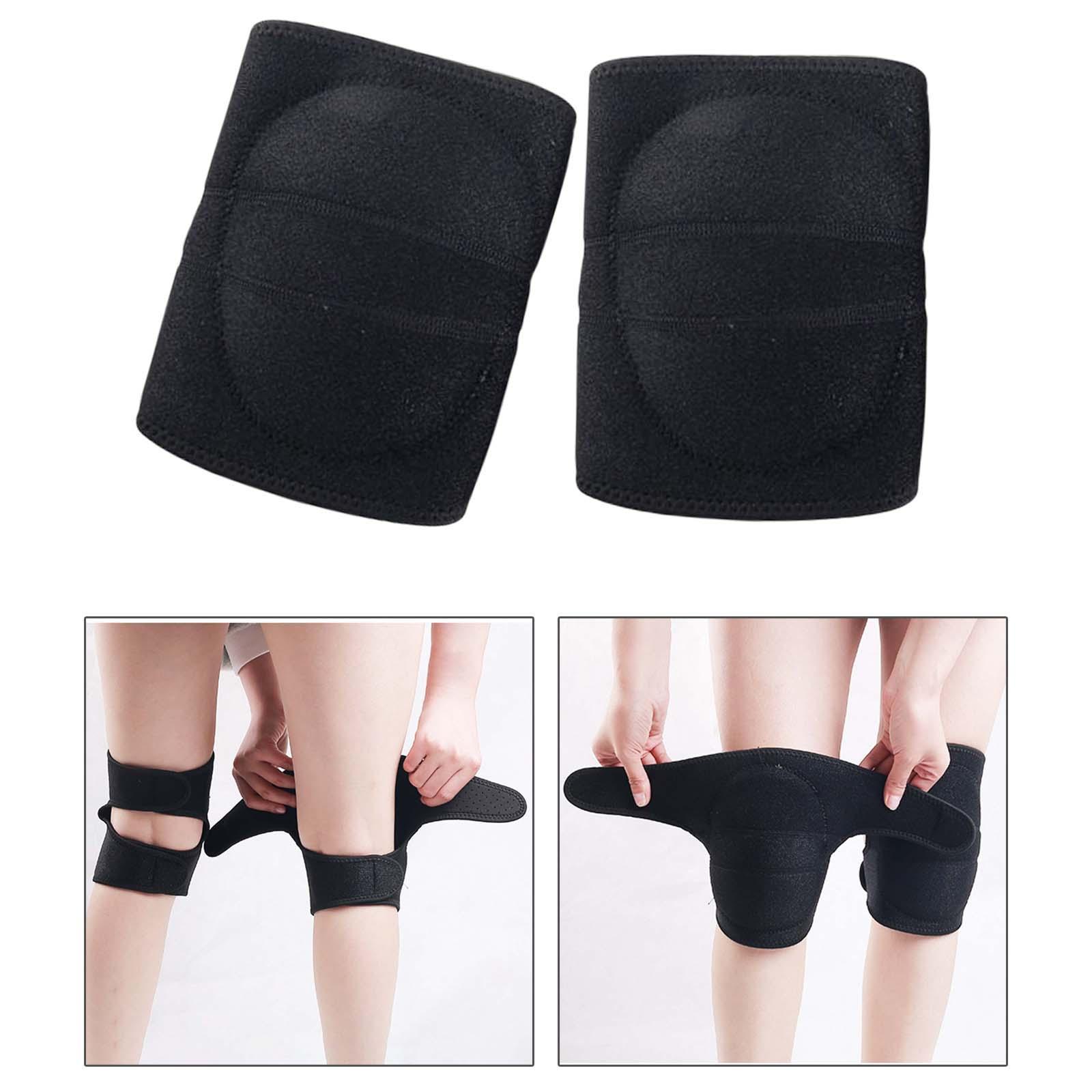 Knee Brace Breathable Knee Pad Patella Support for Yoga Basketball Tennis Black