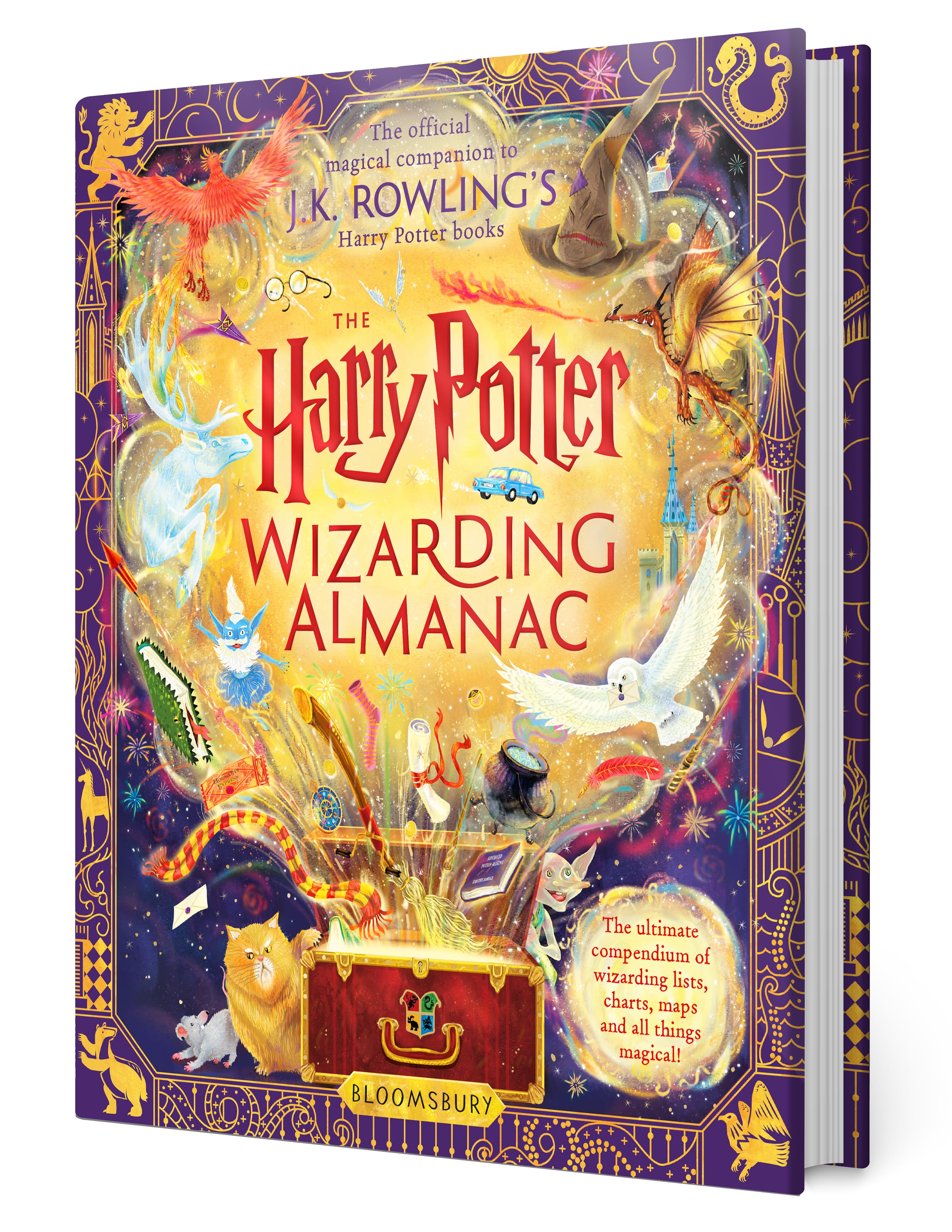 Sách Ngoại Văn - The Harry Potter Wizarding Almanac (Hardback) Hardcover by J.K. Rowling (Author)