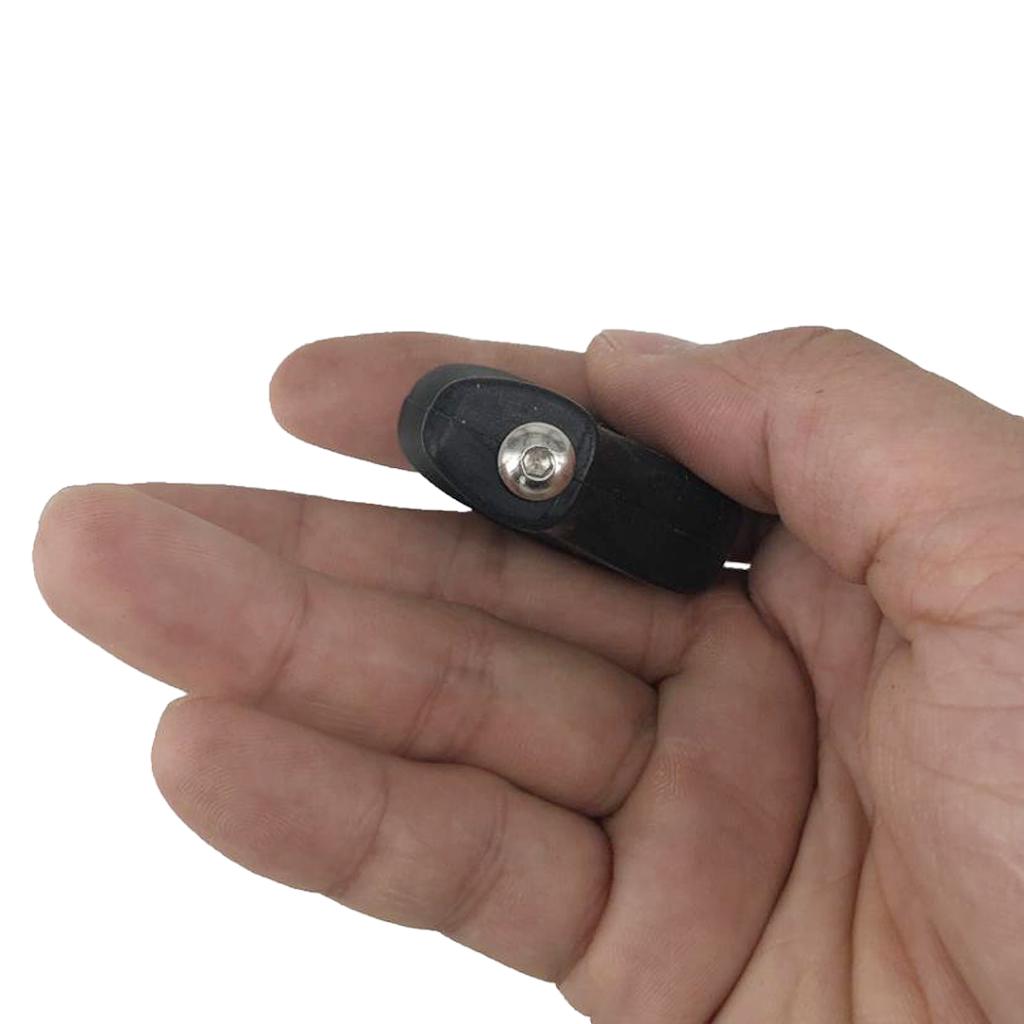 Archery Bow Finger Tab Protector Guard for Recurve Bow Left Right Hand Black