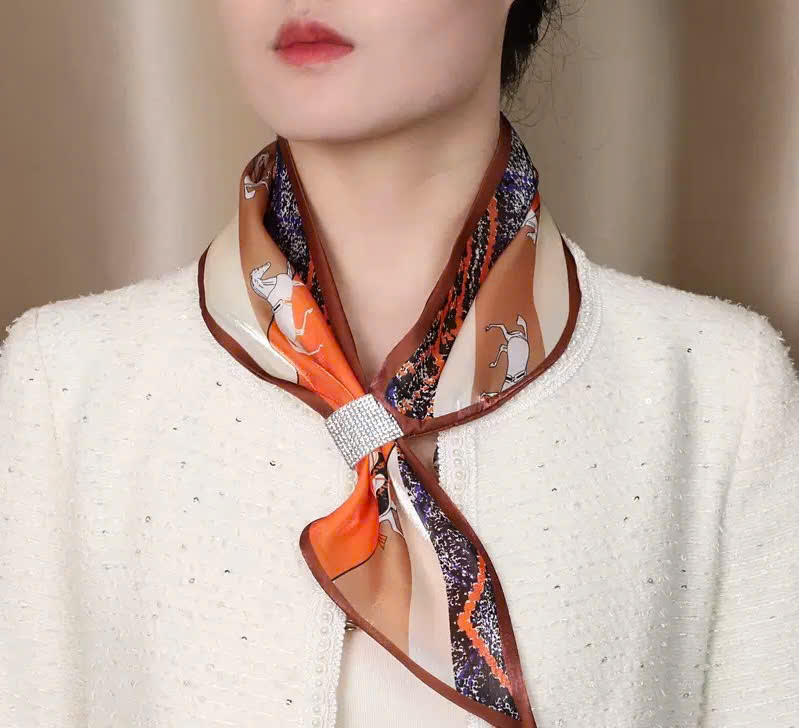 KHĂN LỤA DÀI KHĂN QUÀNG CỔ KHĂN CHOÀNG LỤA BĂNG ĐÔ TRANG TRÍ NƠ CAO CẤP ĐA NĂNG SANG TRỌNG THANH LỊCH MÃ 29