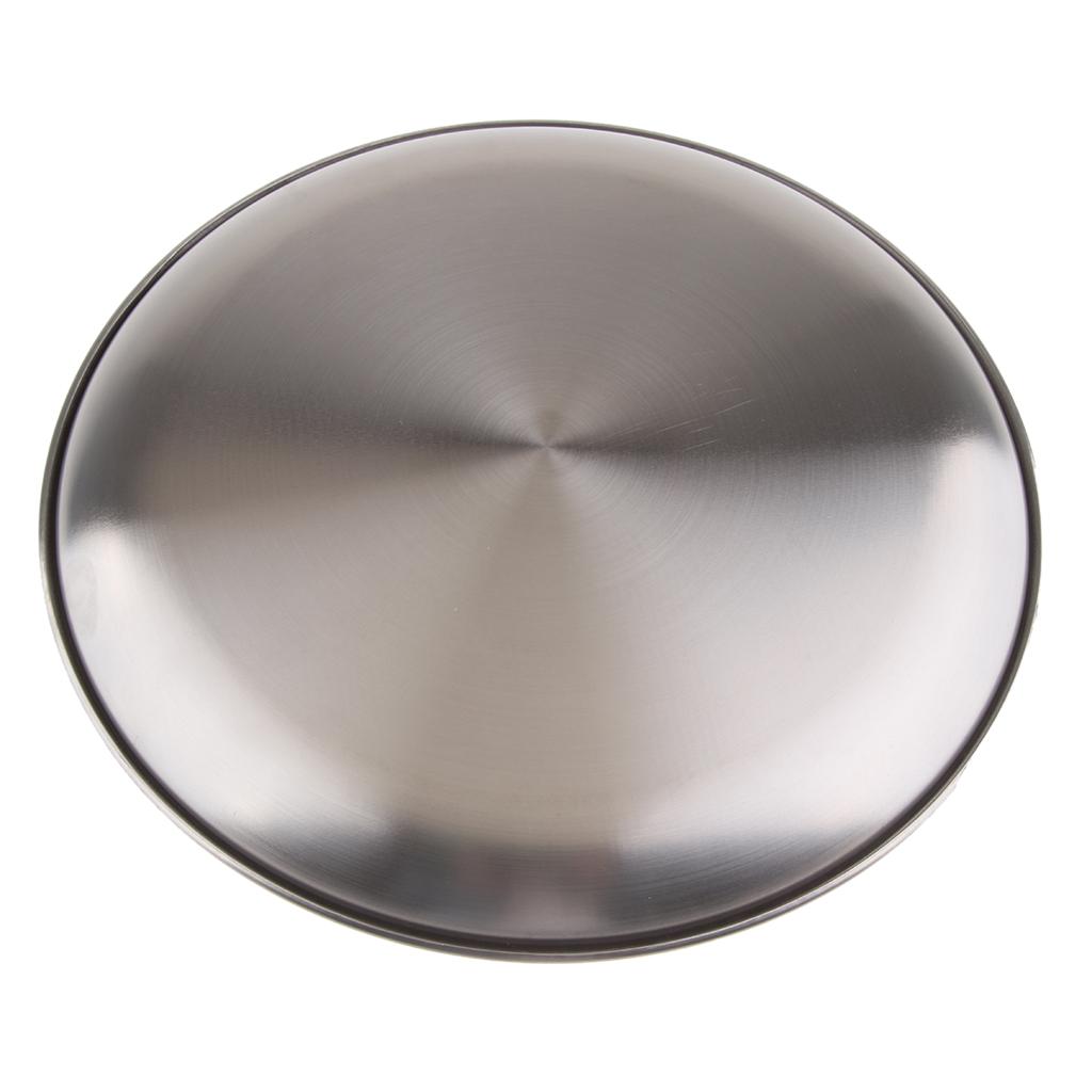 Stainless steel shallow dish barbecue plate fruit plate dinner plate