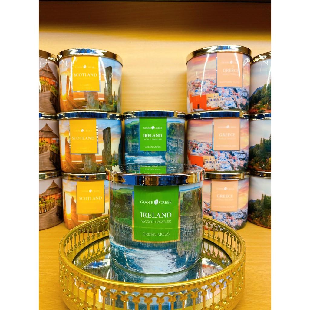 Nến thơm Goose Creek bộ WORLD TRAVELER CANDLES