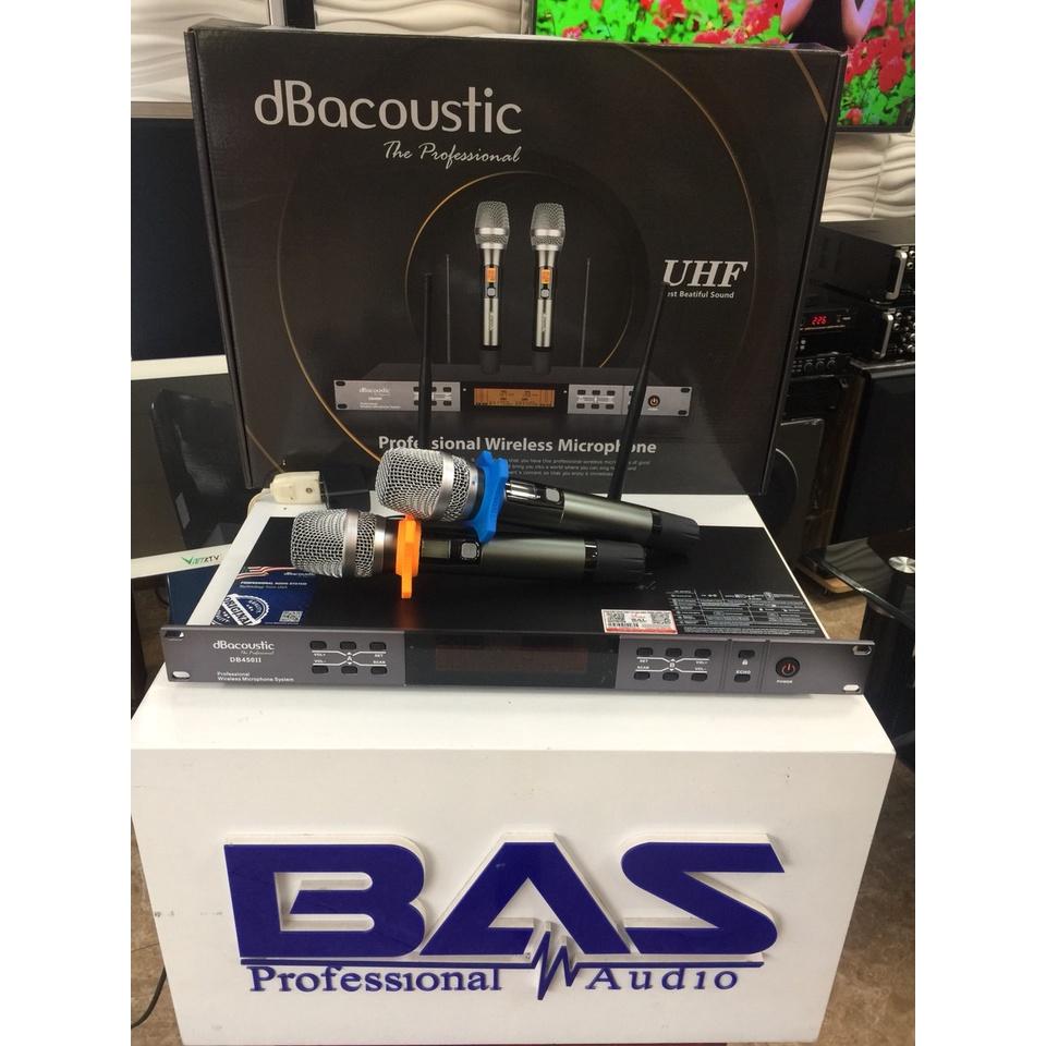 Micro dBacoustic 450II, mic không dây karaoke chất lượng cao, tích hợp ECHO độc đáo, hàng chính hãng