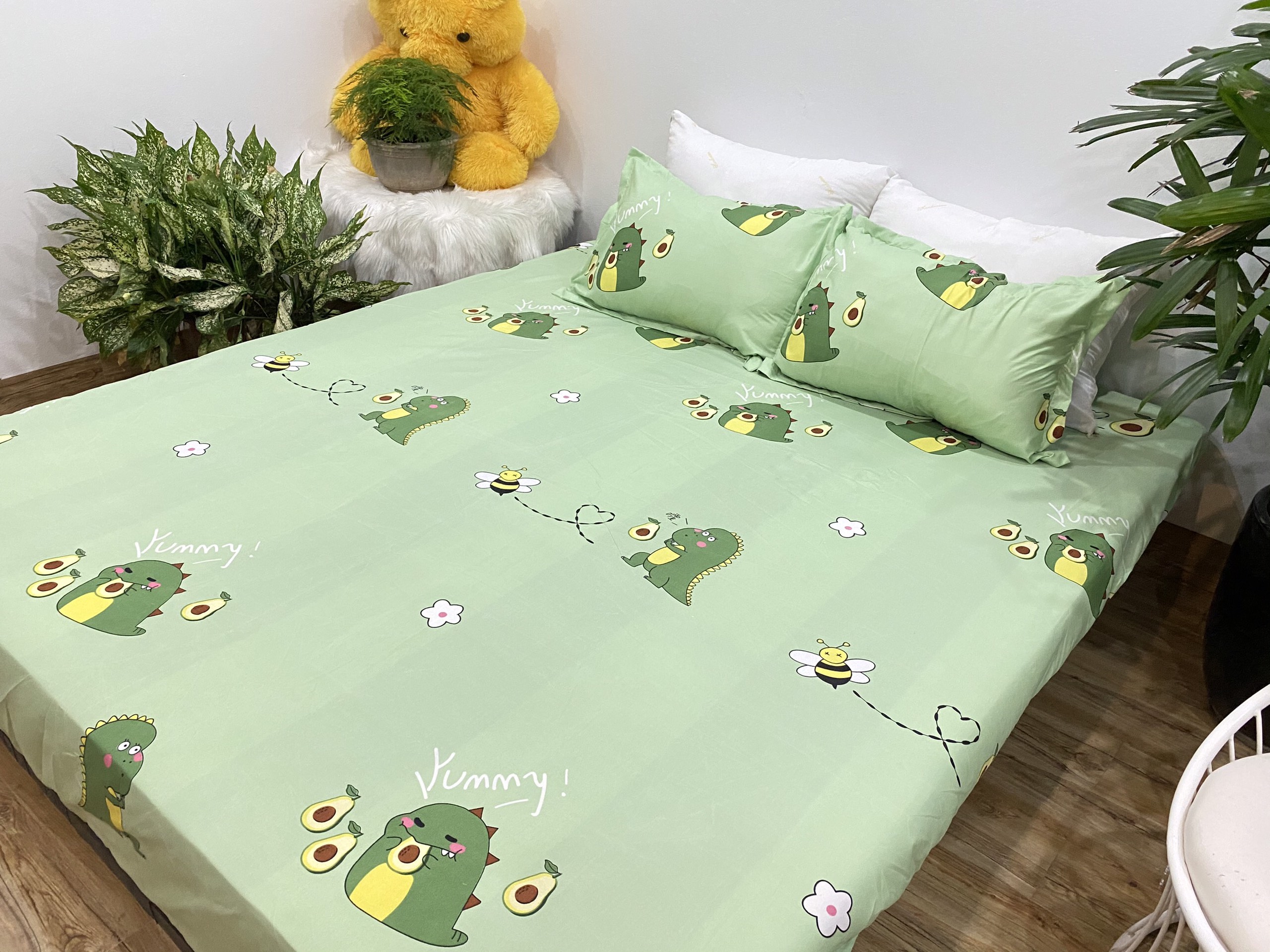 Bộ Ga Gối 3 Món Mẫu CH215