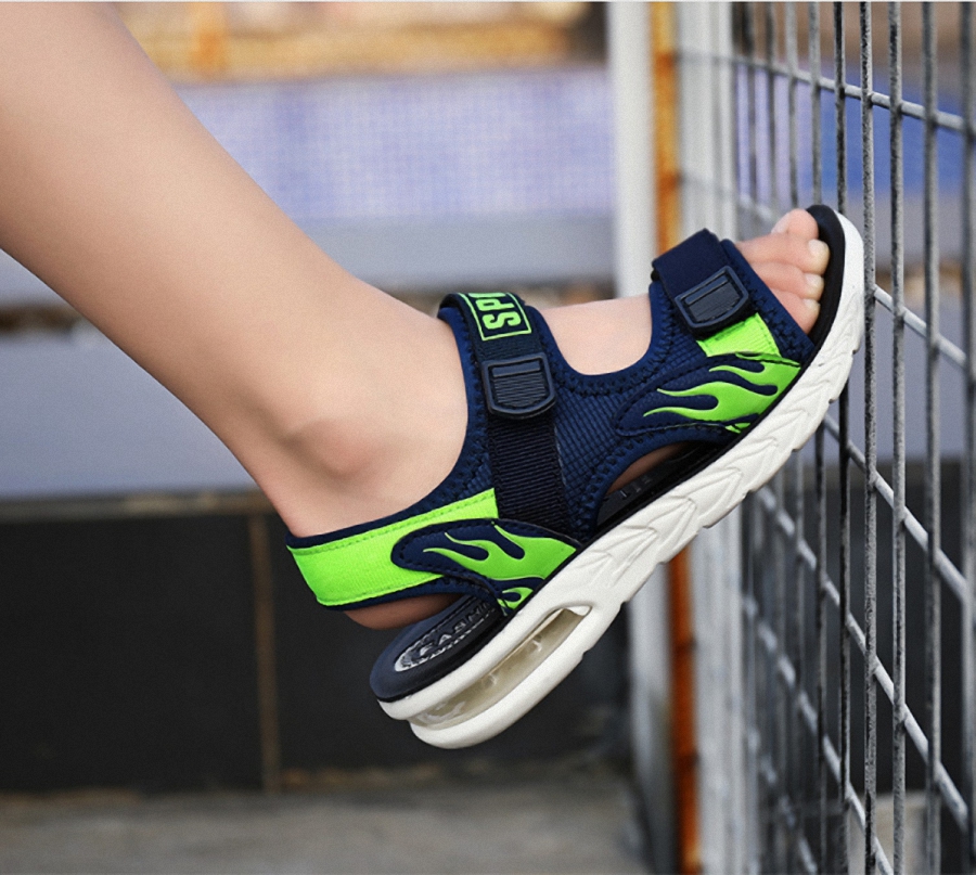 Sandal cao cấp cho bé trai 3 - 15 tuổi siêu nhẹ êm chân phong cách tiểu và trung học _ ST98
