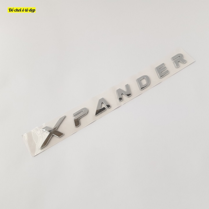 Tem dán chữ nổi Xpander dán xe ô tô Mitsubishi Xpander