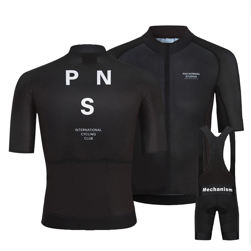 2023 PNS Ciclismo Mùa Hè Mới Áo Ngắn Tay PAS BÌNH THƯỜNG STUDIOS Đi Xe Đạp Quần Áo Thoáng Khí Maillot Mới Ciclismo Hombre Bộ Color: cycling suit 8 Size: XS