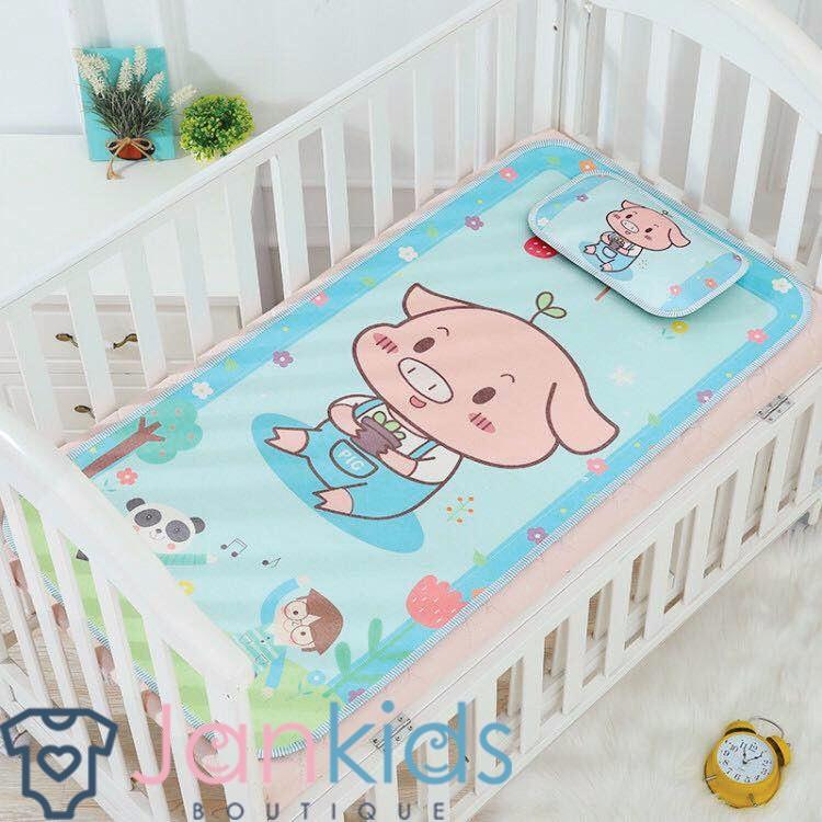 Chiếu điều hòa 3D kèm gối thảo dược cho bé