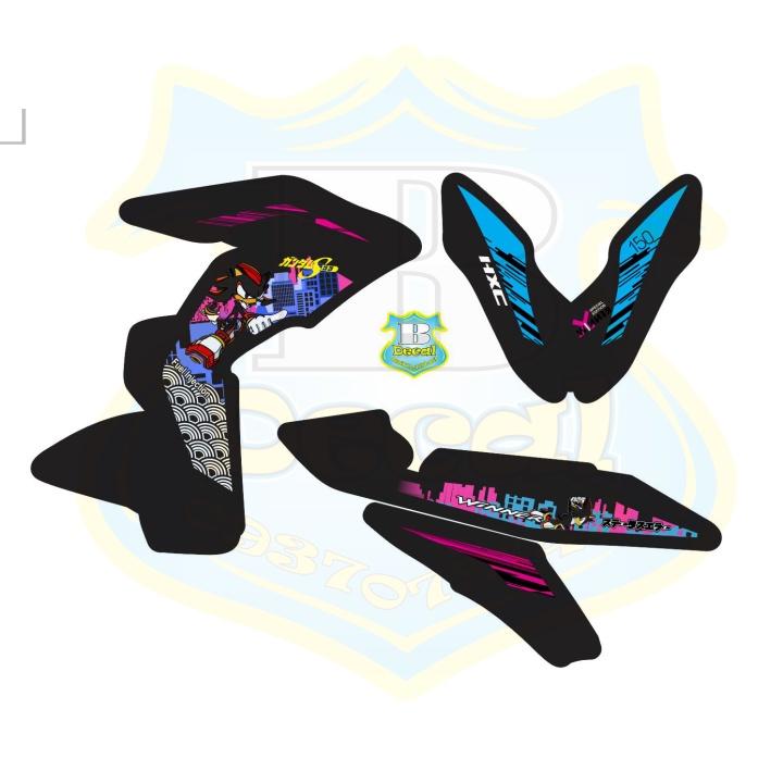 Tem rời winner mẫu sonic đen